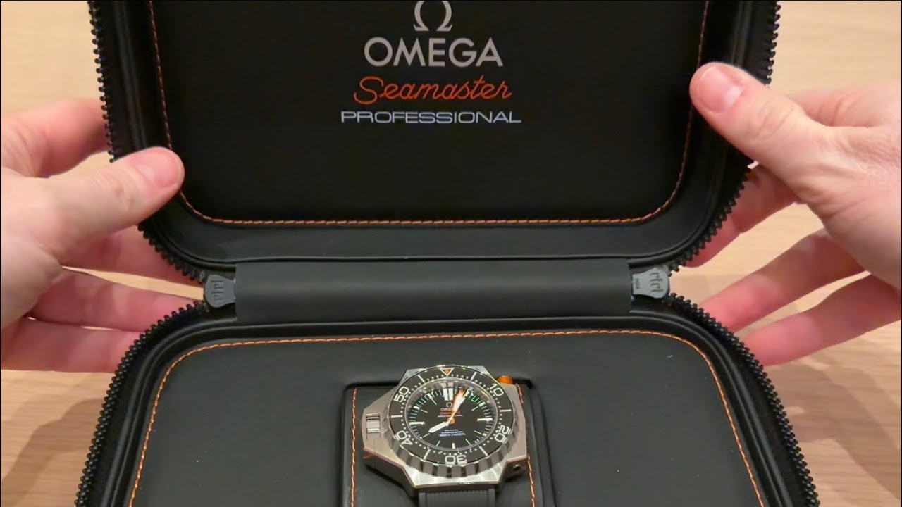 Unboxing the Omega Seamaster Ploprof 1200