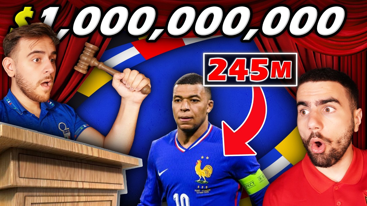 We Spent 1 BILLION DOLLARS On EURO 2024 Stars!