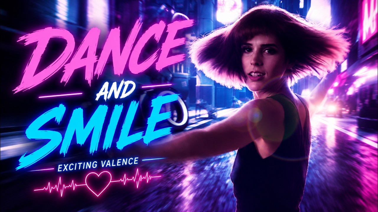 Exciting Valence – Dance and Smile | Official Music Video | Synthwave, Synthpop