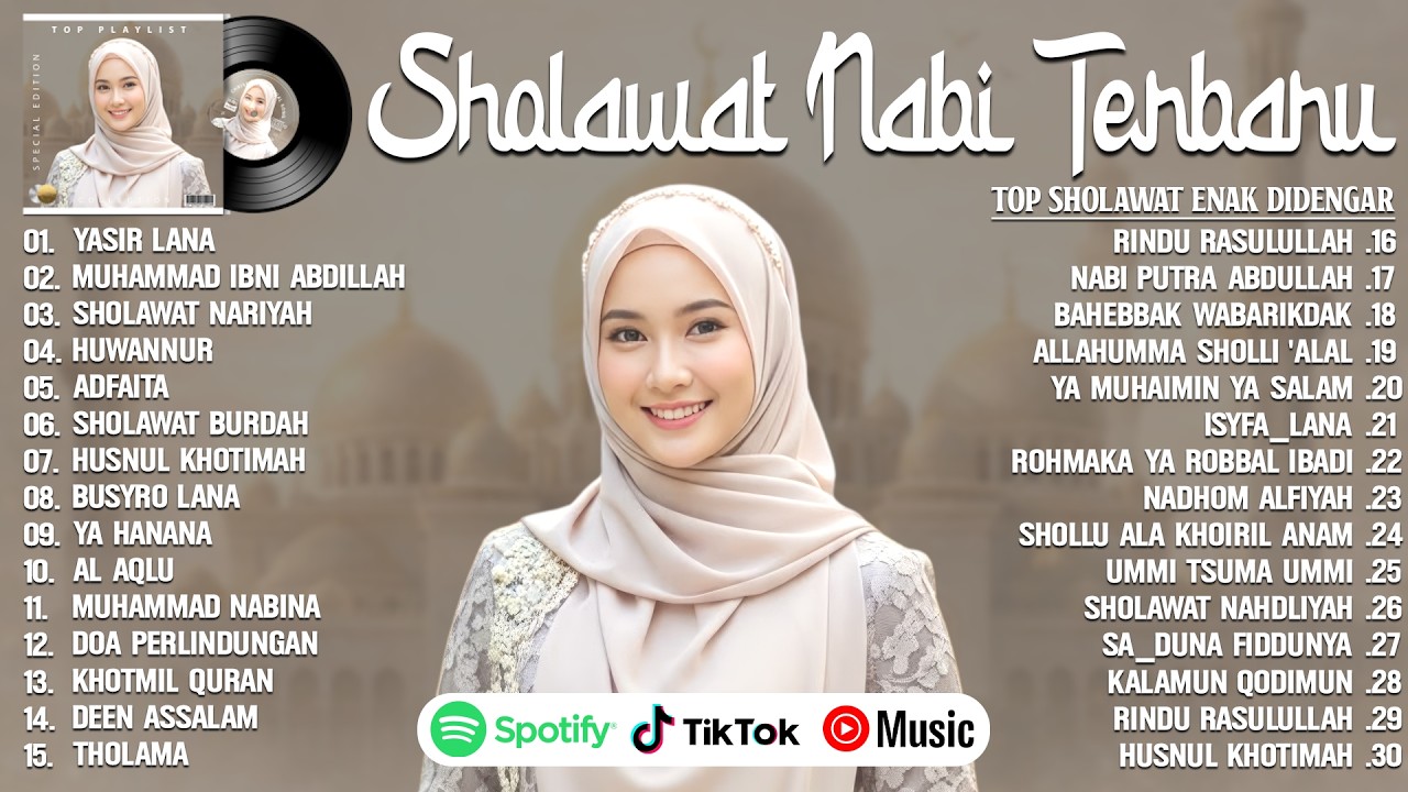 SHOLAWAT NABI TERBARU 2026 PALING ENAK DIDENGAR - SHOLAWAT VIRAL BIKIN ADEM HATI TERPOPULER 2026