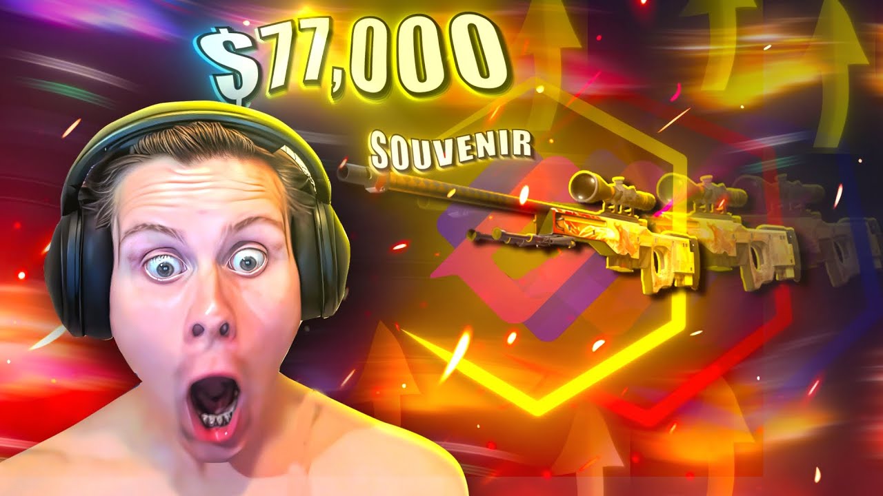 THE $70,000+ SOUVENIR AWP DRAGON LORE?!? (SC)