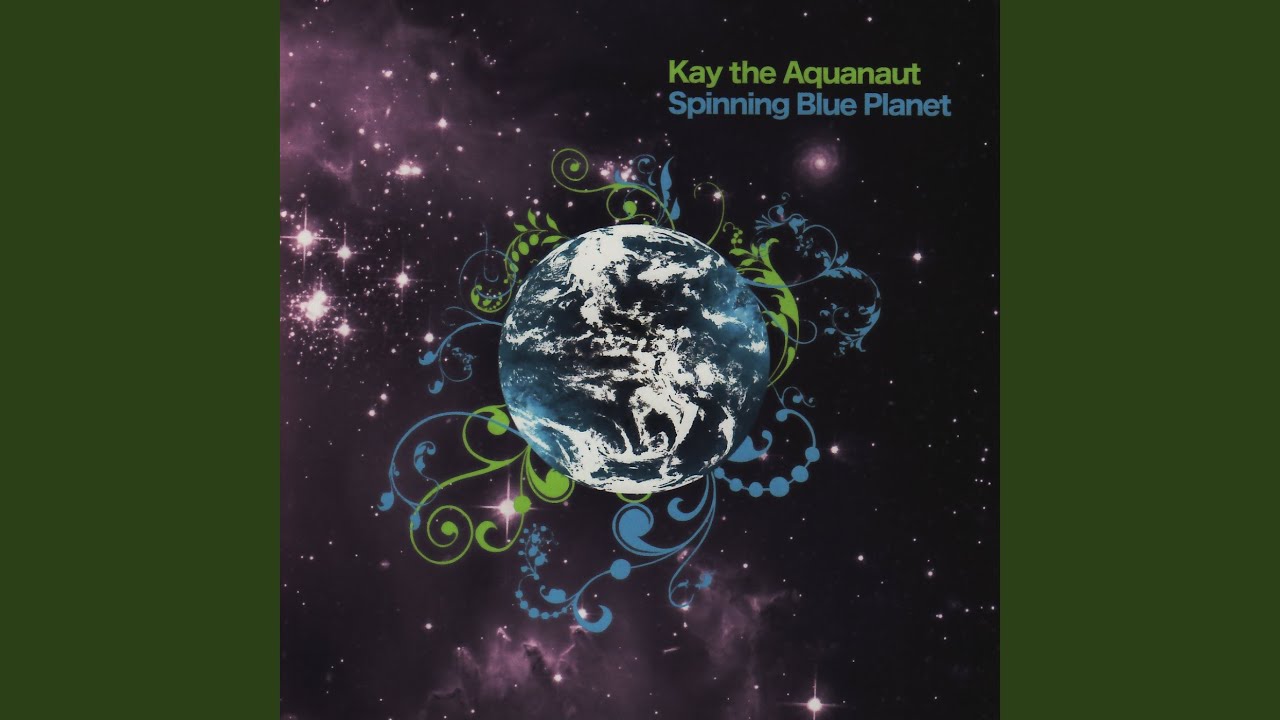 Spinning Blue Planet