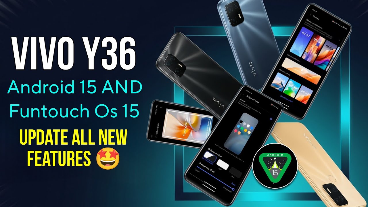 Vivo Y36 Android 15 & Funtouch Os 15 Update Features | Vivo Y36 Android 15 Update Full Review