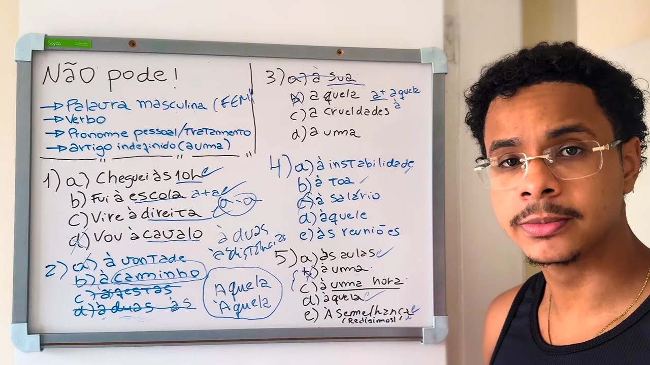 Como resolver QUALQUER questão de Crase em 5 segundos