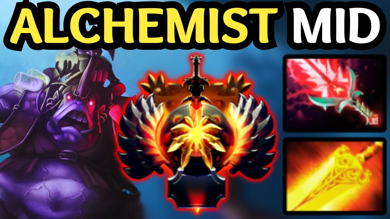 🔥 UNSTOPPABLE ALCHEMIST Mid — Net Worth King 🔥 Dota 2 Gameplay