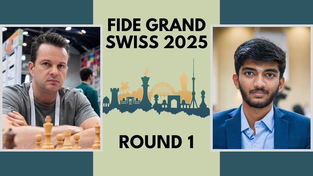 Etienne Bacrot vs D Gukesh | FIDE Grand Swiss 2025 | Round 1