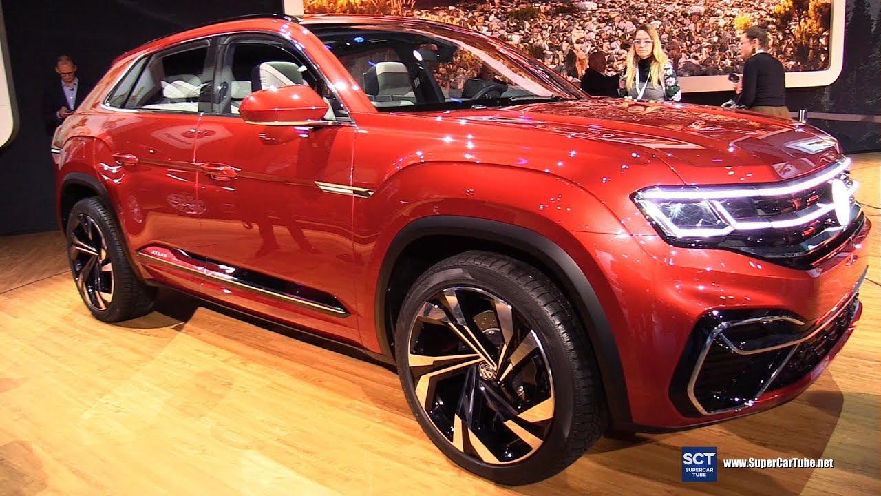 Volkswagen Atlas Sport Cross Concept - Exterior Interior Walkaround - Debut 2018 New York Auto Show