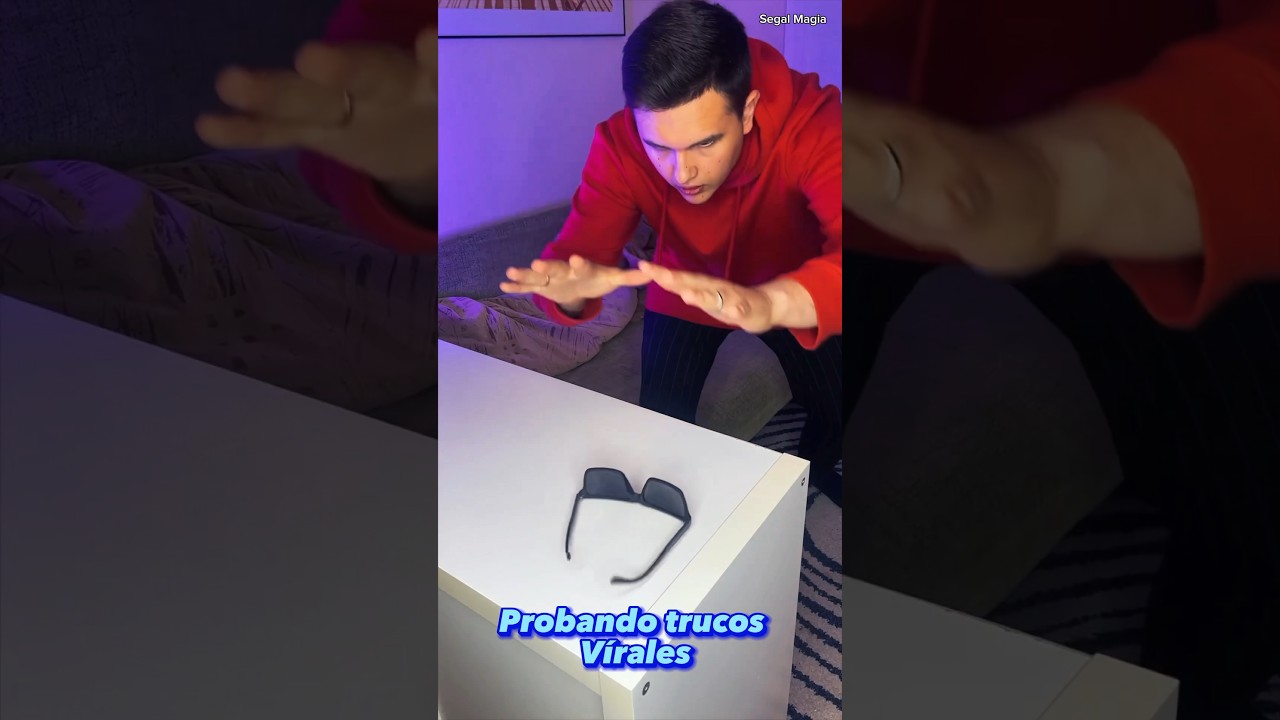 Como mover objetos, Trucos de magia v&iacute;rales #colombia #trucodemagia #tutorialdemagia #magic
