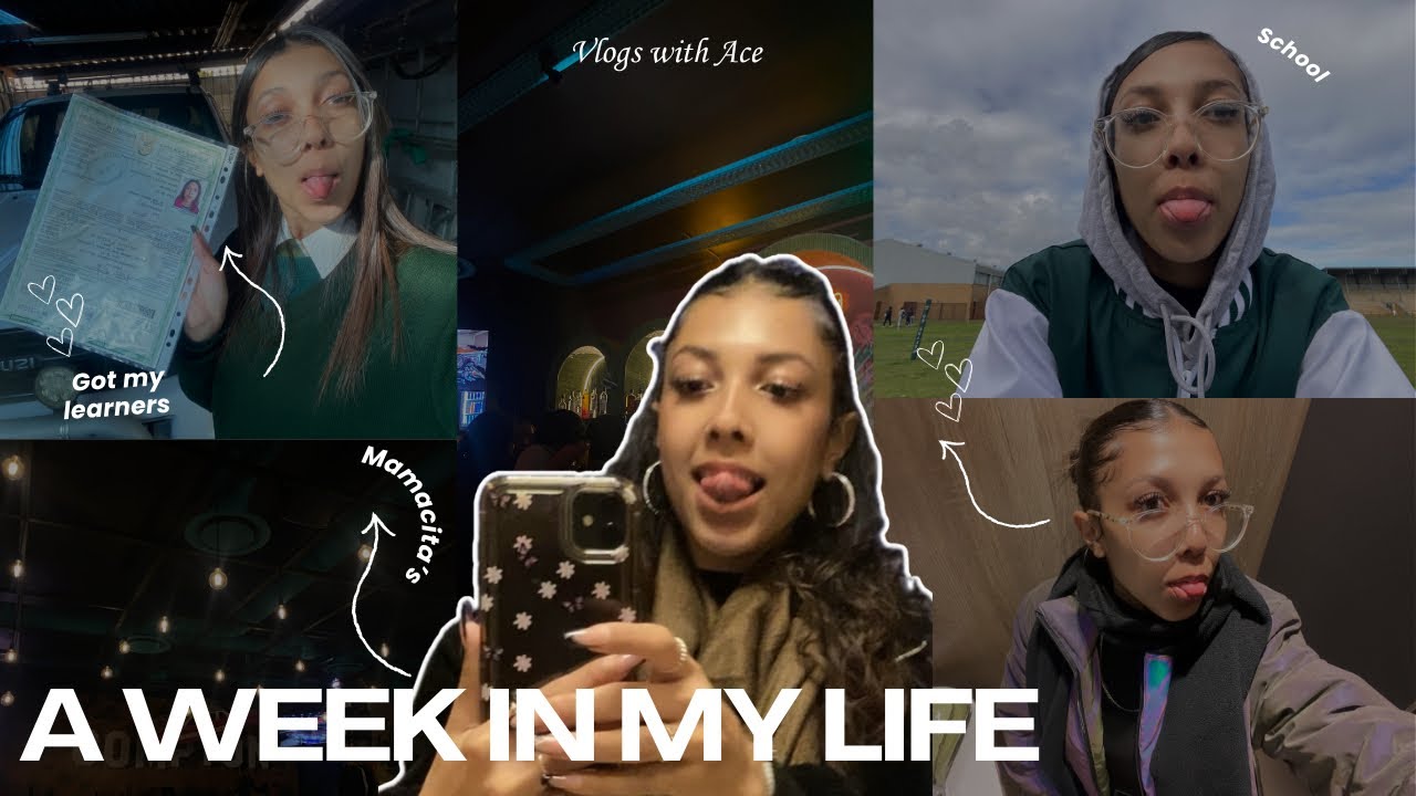 A week in my life: learners, school, sports & night out🕺💋