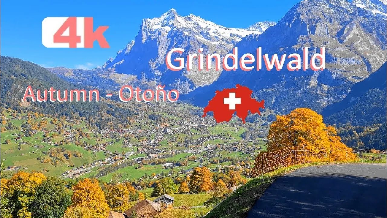 🇨🇭   SWITZERLAND   GRINDELWALD from Wengen Männlichen   PART 7   ZERMATT   THUN   Suiza   4K  🇨🇭