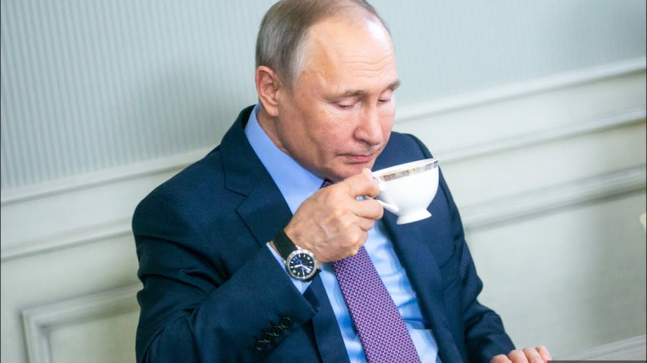 Вот так вот весь мир уже смеется. Как президент открыто пьет чай