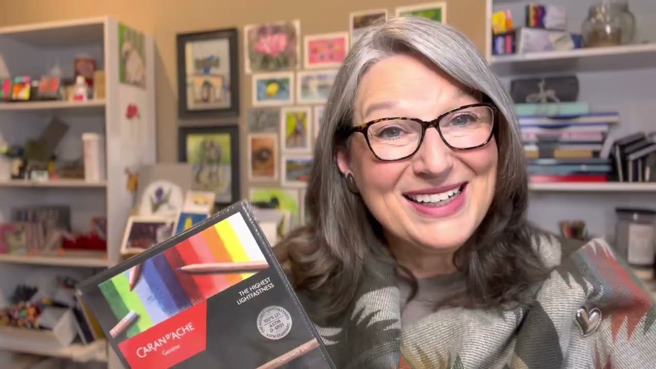 Обзор цветных карандашей Caran d'Ache Luminance — сравнение цветных карандашей