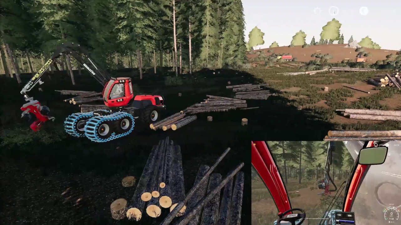 Forestry Timelapse Farming Simulator 19 Ramna Map v2.0