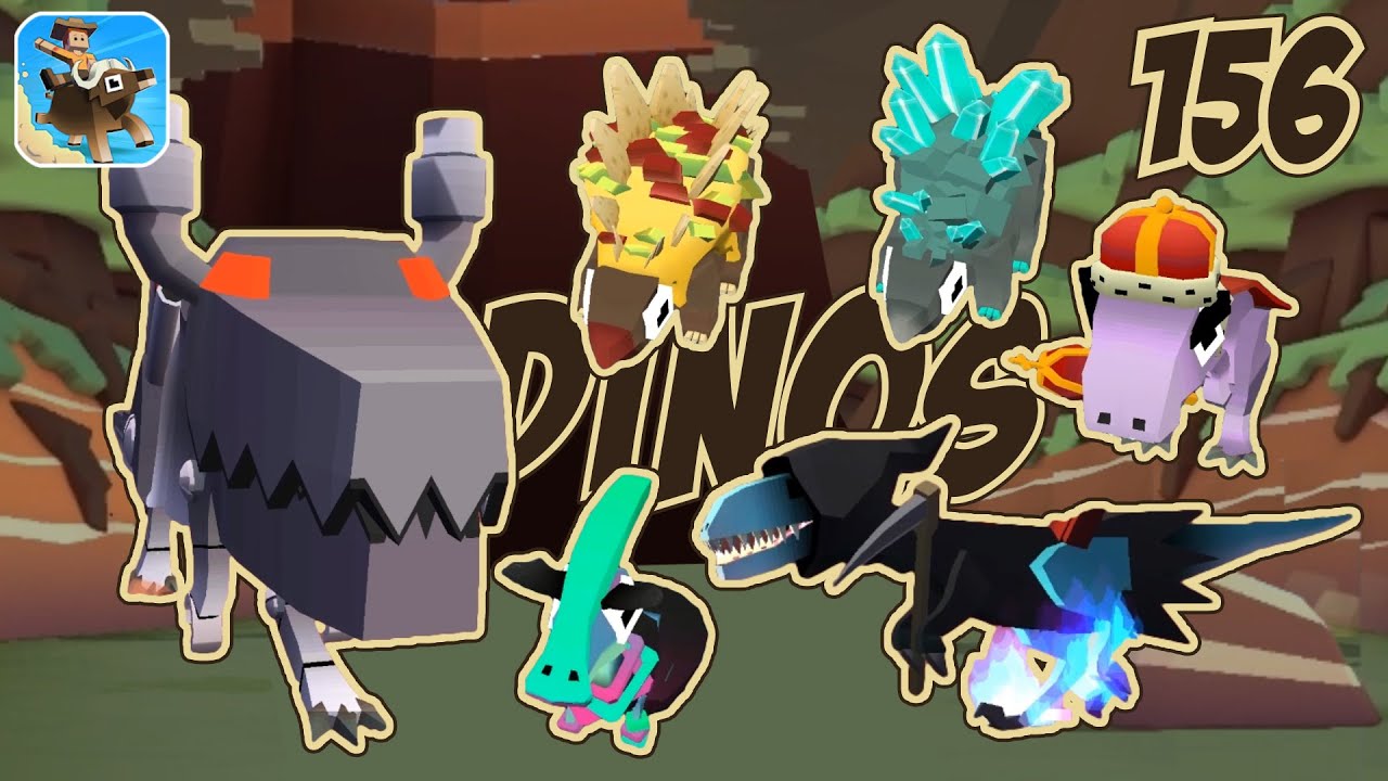 NUEVOS DINOSAURIOS  | Rodeo Stampede: Sky Zoo Safari #Z156 | Gameplay iOS-Android