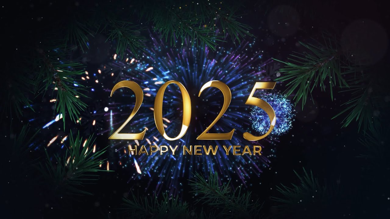 Happy New Year 2025 Best NEW YEAR COUNTDOWN 10 seconds TIMER with sound effects