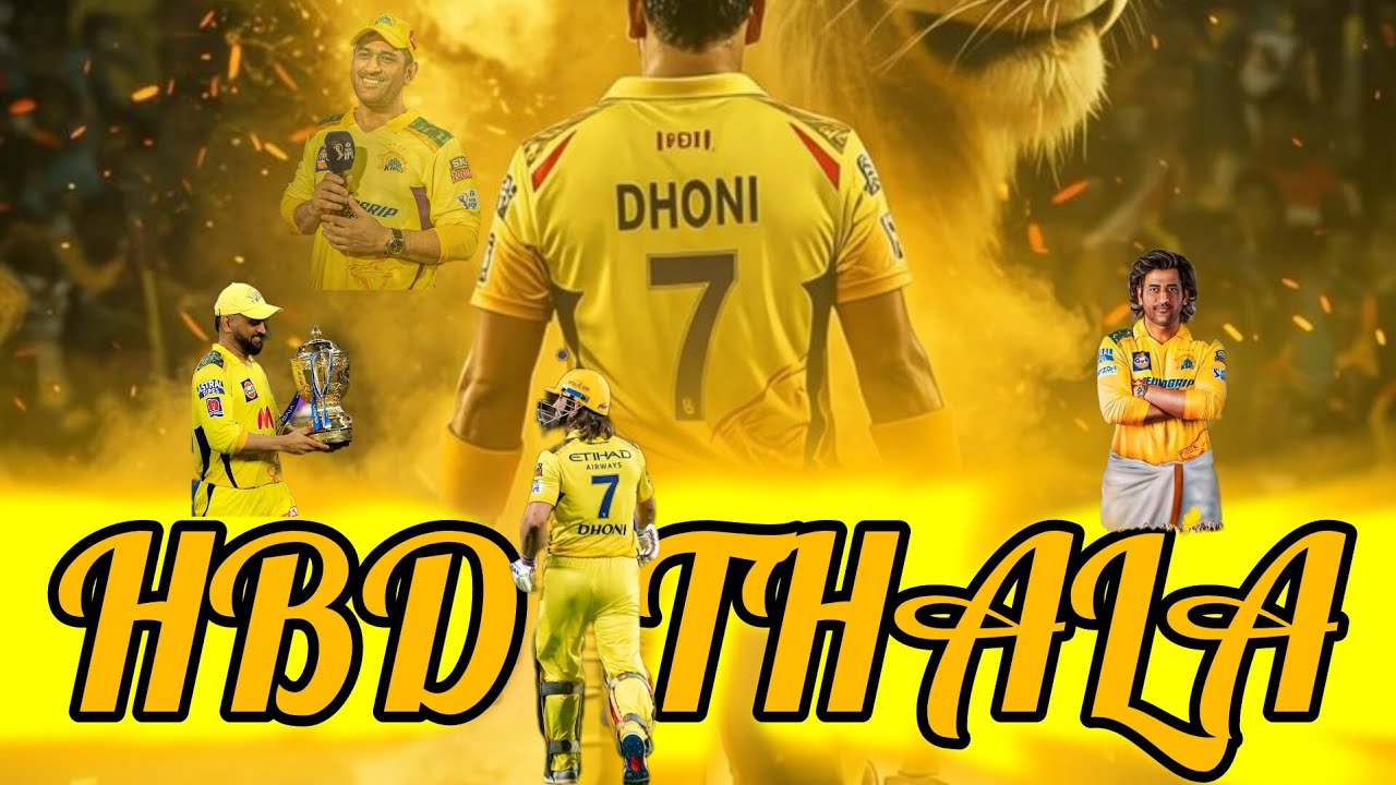 💛 𝐇ᴀᴩᴩʏ  𝐁ɪʀᴛʜᴅᴀʏ  𝐌ʏ 𝐓ʜᴀʟᴀɪᴠᴀᴀ 𝐃ʜᴏɴɪ  💛 2025  💛💥🔥