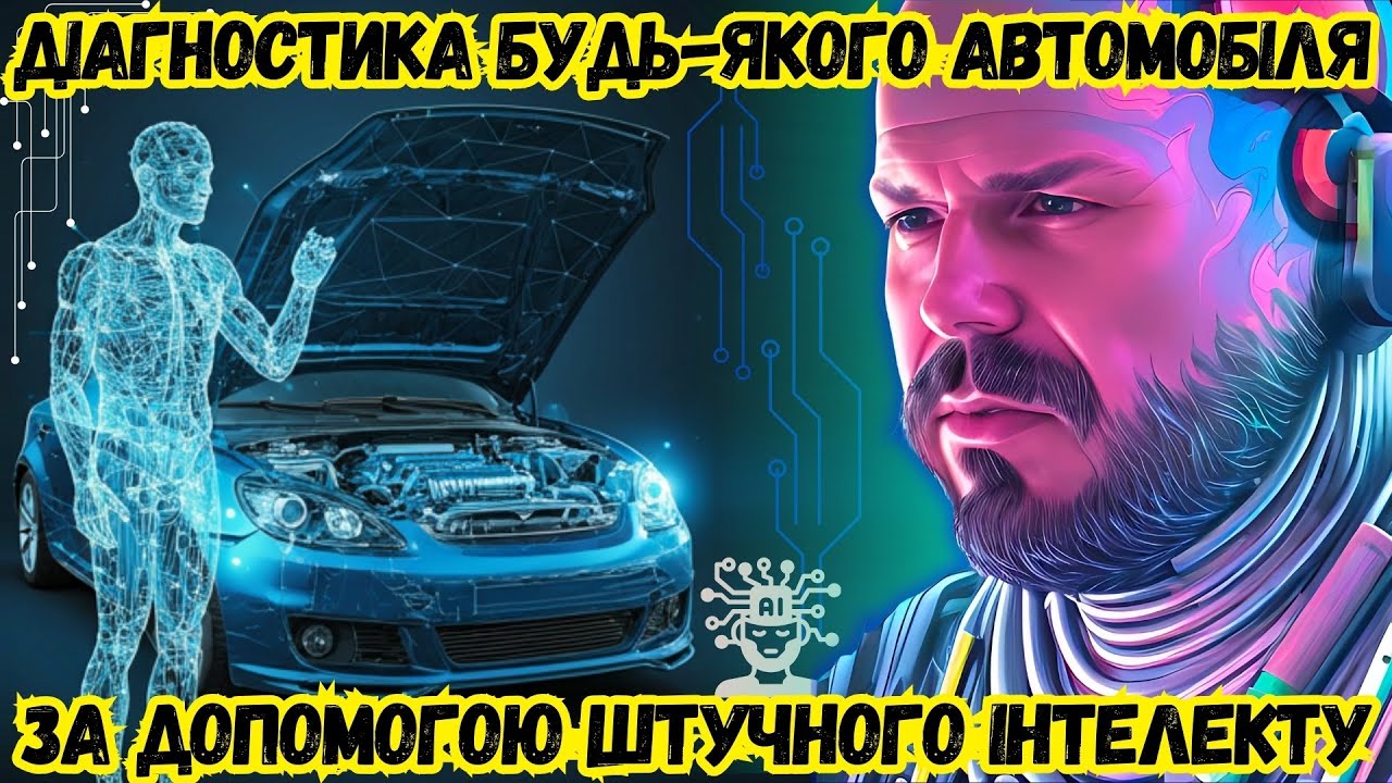 ПРОБУЄМО ДІАГНОСТУВАТИ АВТОМОБІЛЬ ЗА ДОПОМОГОЮ ШТУЧНОГО ІНТЕЛЕКТУ. ДІАГНОСТИКА БЕЗ СТО