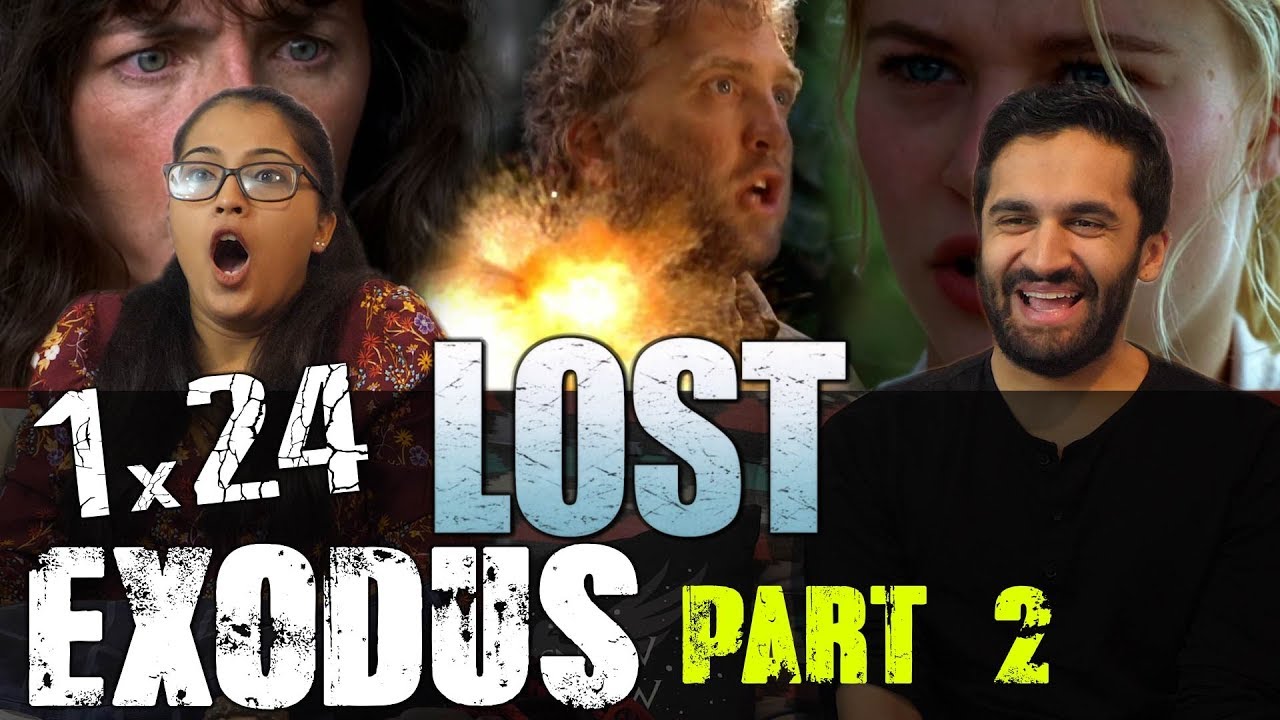 Lost - 1x24 Exodus Part 2 - Nikki Reacts!