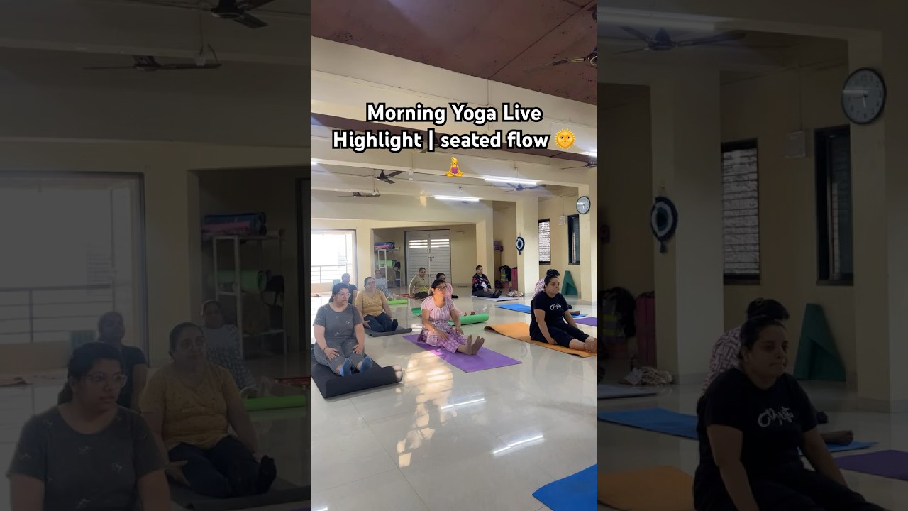 Morning Yoga Live Highlight | Pranayama for Calm Mind 🌞🧘‍♀️