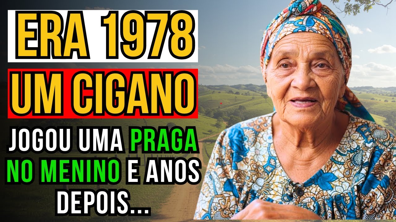 ERA 1978 QUANDO O CIGANO JOGOU UMA PRAGA NAQUELE MENINO - ANOS DEPOIS...