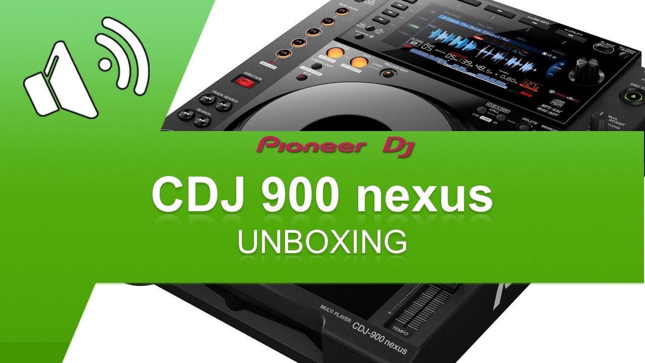 Pioneer CDJ 900 Nexus Unboxing (German/Deutsch)