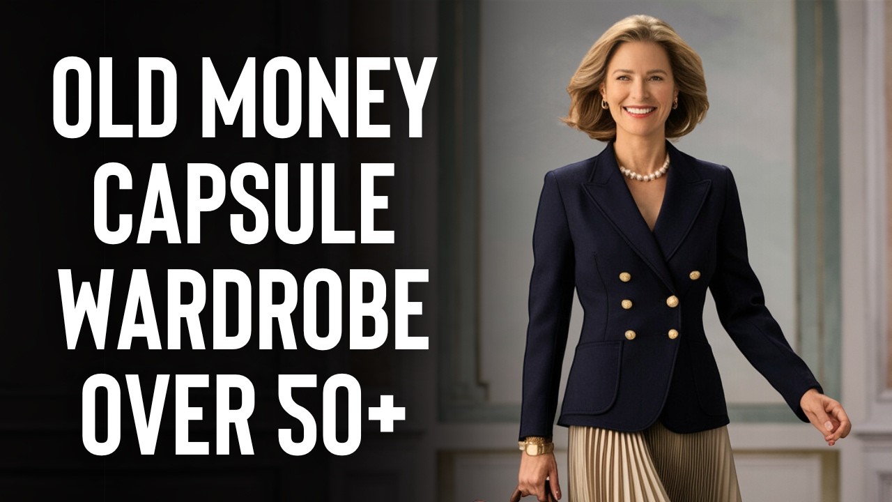 Old Money Capsule Wardrobe for Women Over 50