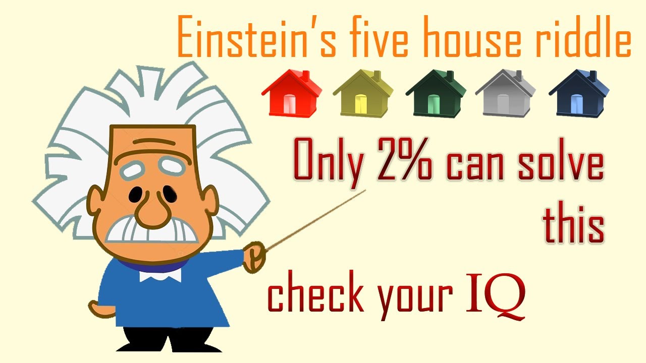 Einstein's five houses riddle | only 2% can solve this | mohabaa solver