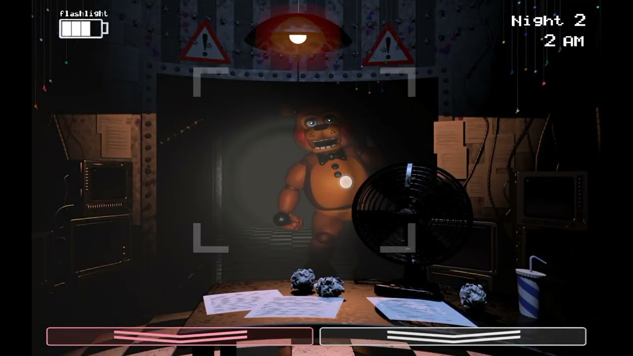 Jugando fnaf 2 pt:1