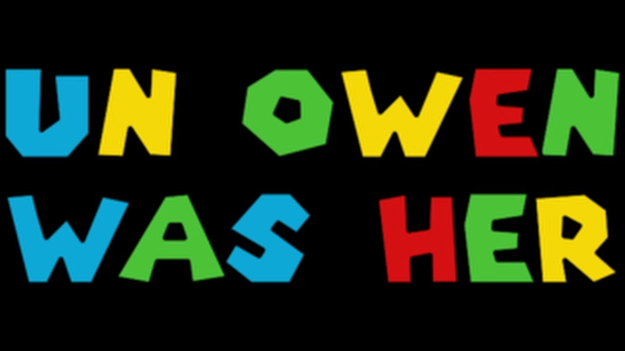 Un Owen Was Her Mario 64 Cover