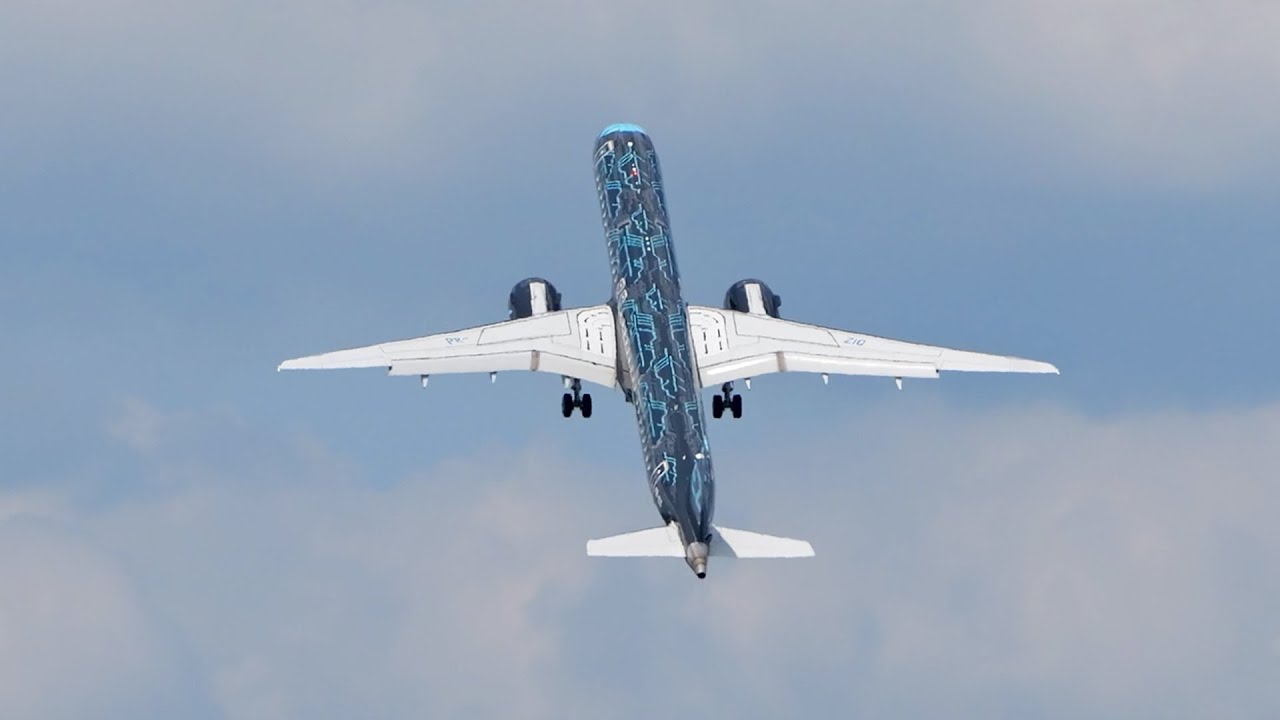Epic Take-Off! Embraer E195-E2 Shines at the Paris Air Show