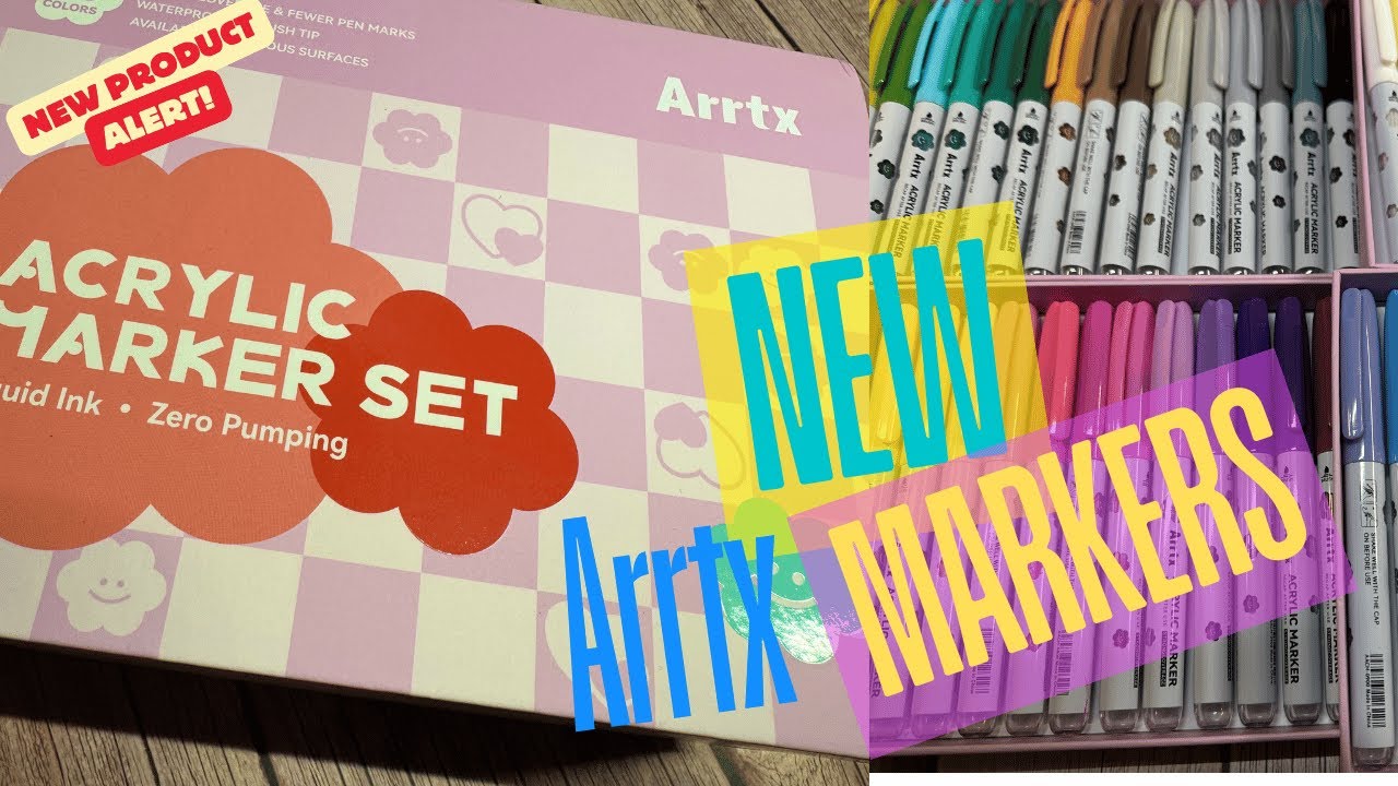 Набор из 60 ручек Arrtx Direct Ink | Раскраски для взрослых | Раскраски для взрослых