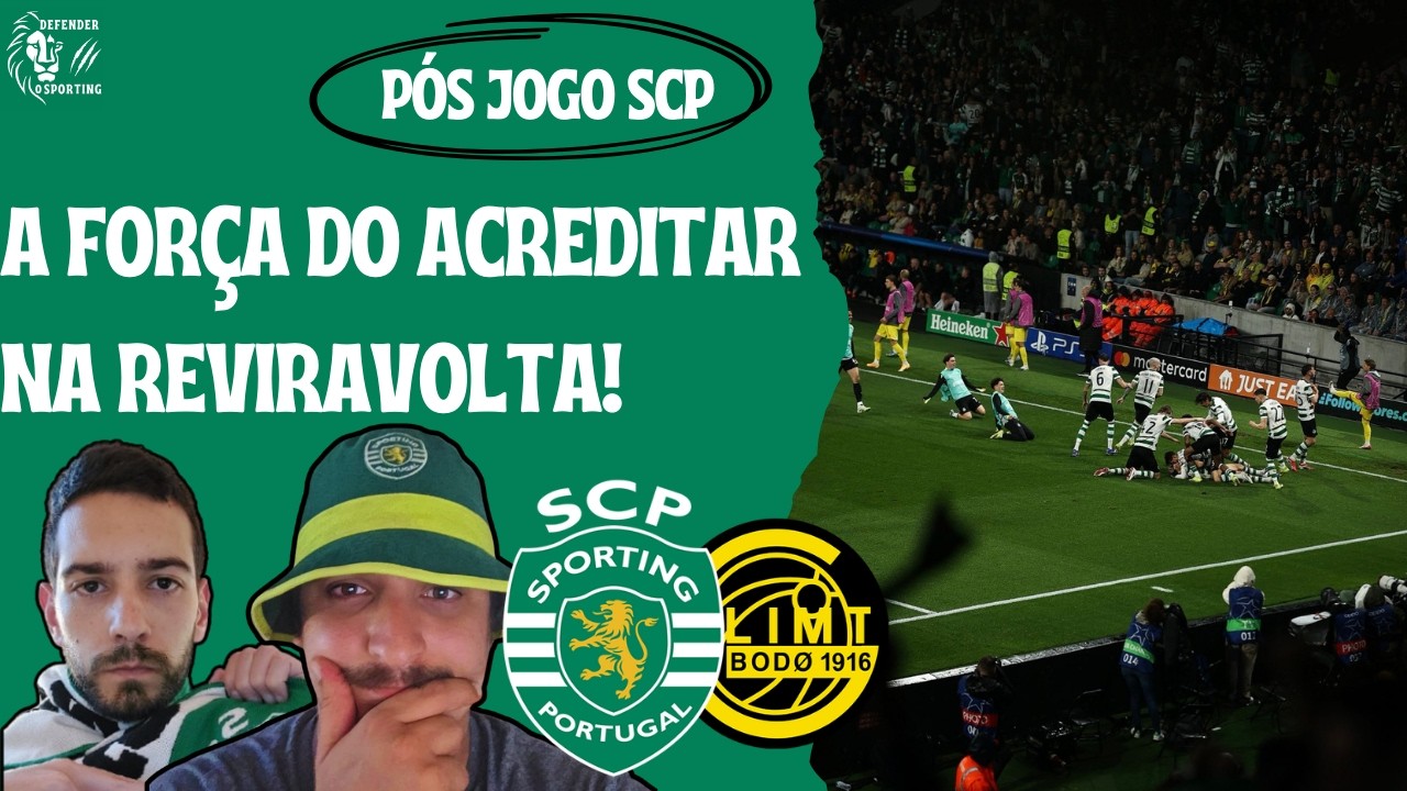 Sporting CP 5-0 Bodo Glimt | O SPORTING ESTÁ NOS QUARTOS DE FINAL DA CHAMPIONS LEAGUE🟢