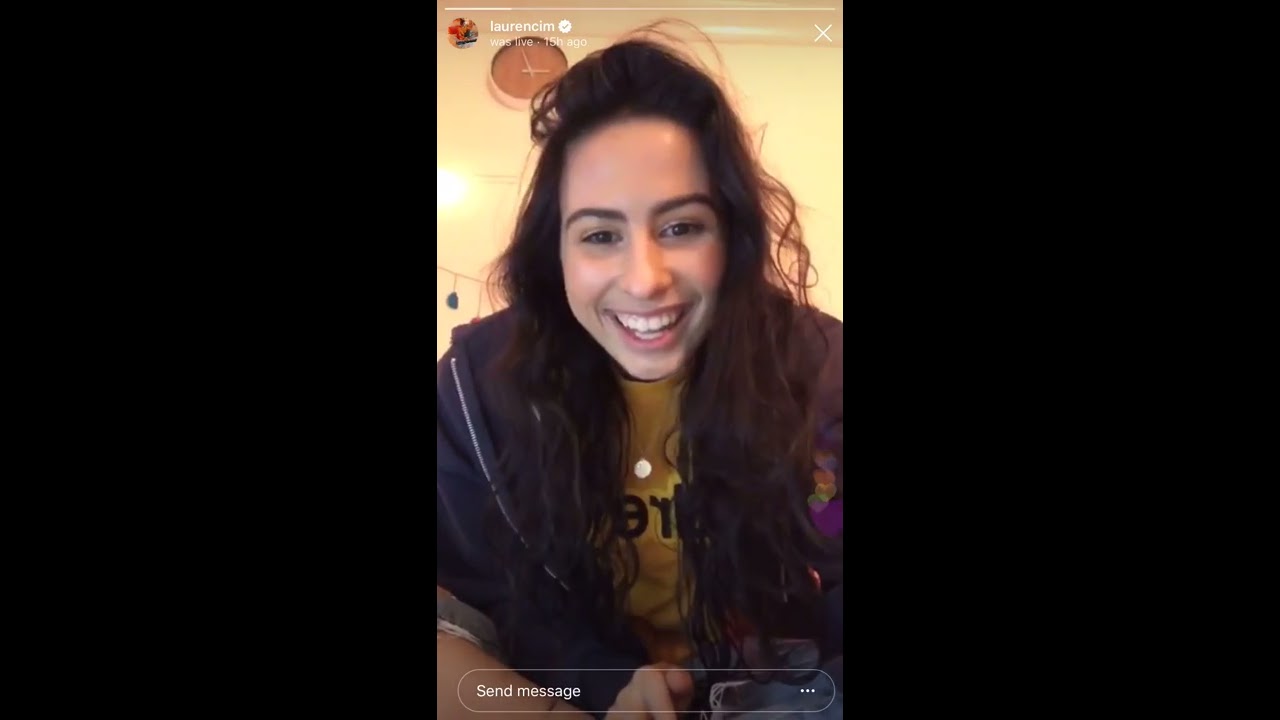 LAUREN CIMORELLI’S Live Stream - 02.28.2019