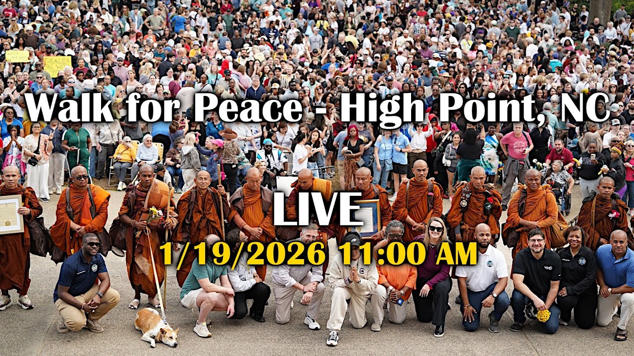 Walk for Peace High-Point, NC LIVE 1/19/2026