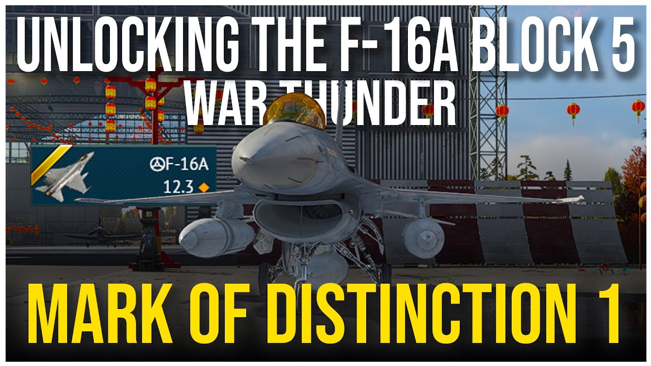 Unlocking the Dutch F-16A | Task 1 | War Thunder