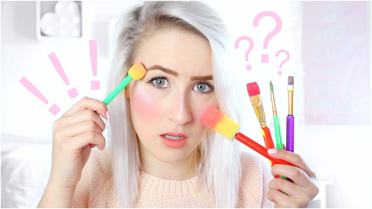 Full Face Using Only PAINT BRUSHES | Sophie Louise