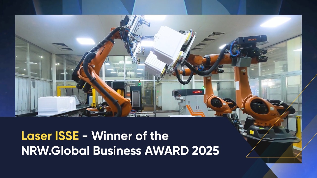 Laser ISSE - Winner of the NRW.Global Business AWARD 2025