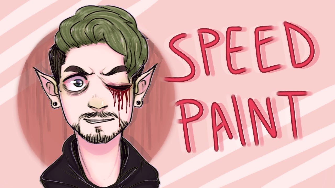 SPEEDPAINT | Antisepticeye (redraw) ♡