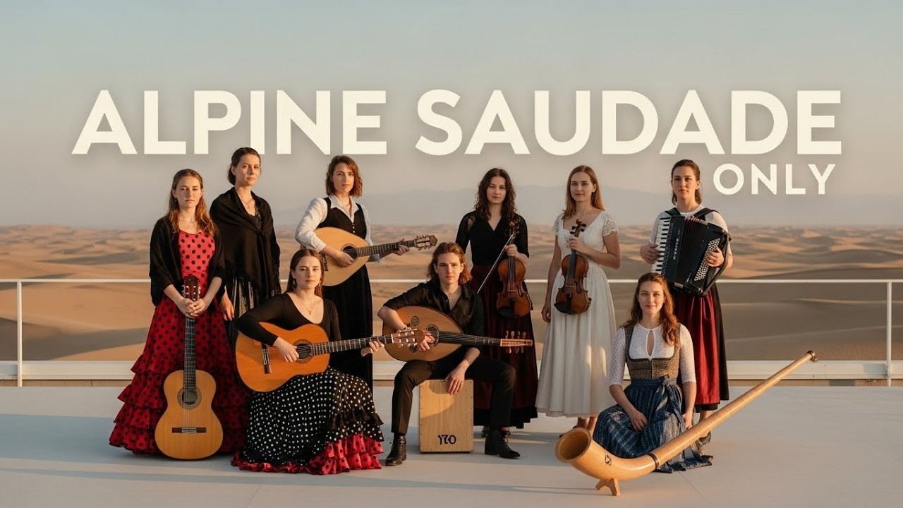 Flamenco Strings Under Alpine Skies | Instrumental Fusion