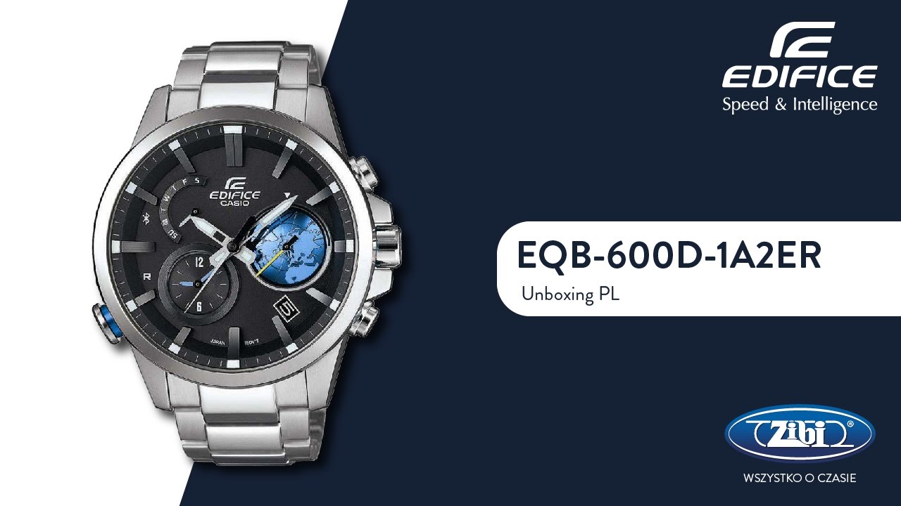 EDIFICE Premium EQB-600D-1A2ER unboxing PL
