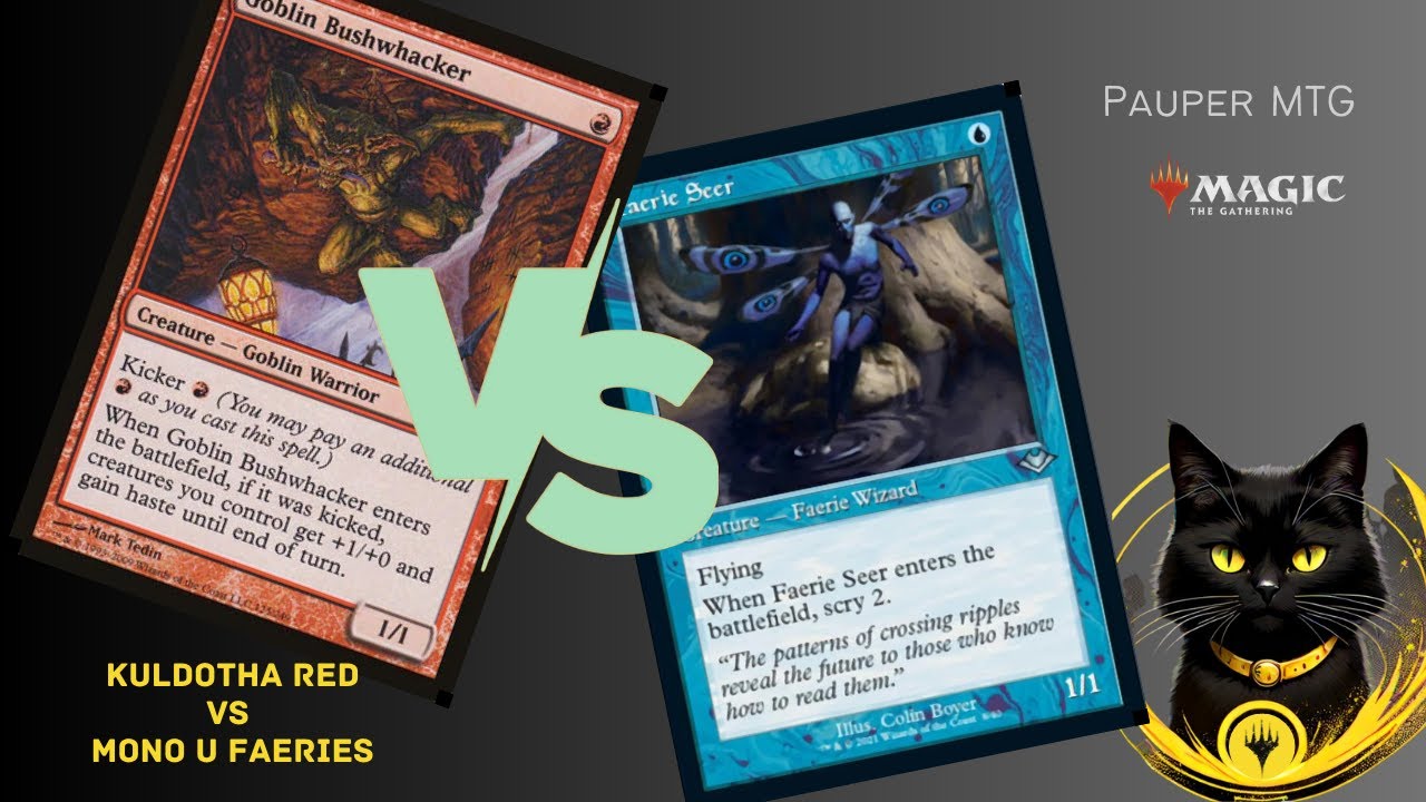Kuldotha Red Vs Mono U Faeries [Pauper Gameplay]
