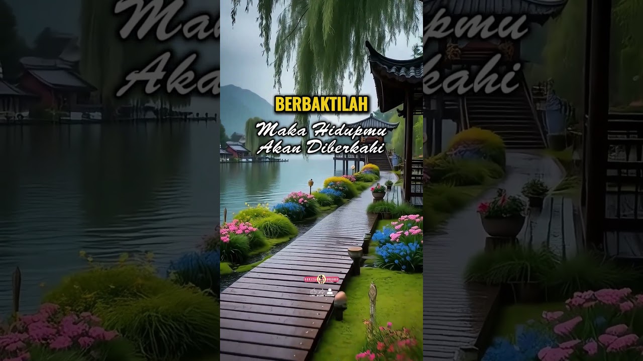 Berbaktilah, Maka Hidupmu Akan Diberkahi  #BerkahHidup #IslamicShorts #QuotesHarini #MotivasiMuslim