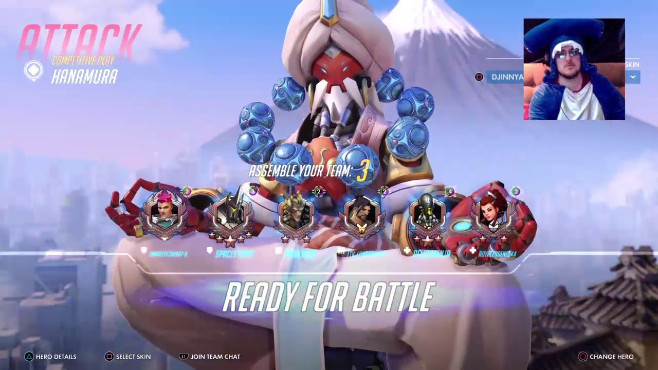 Overwatch Season 25 Competitive Placement Matches - Support
