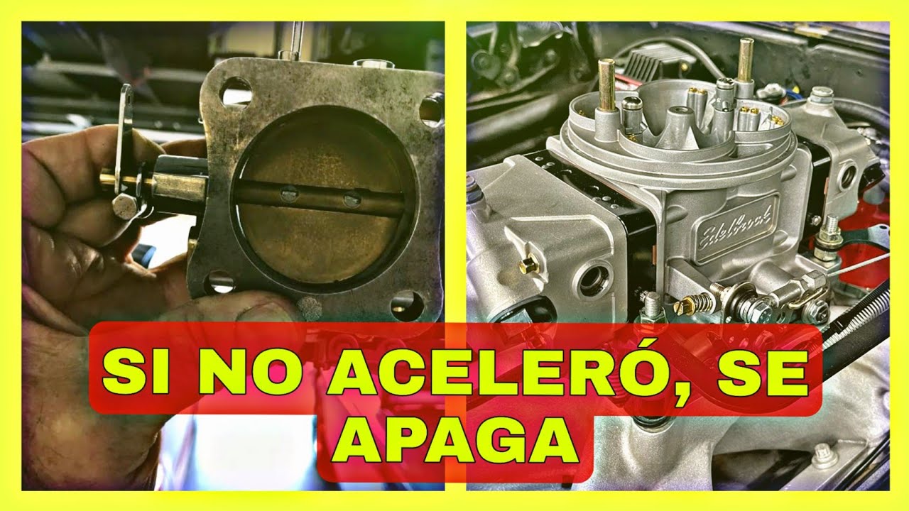 S&iacute;ntomas de un carburador da&ntilde;ado