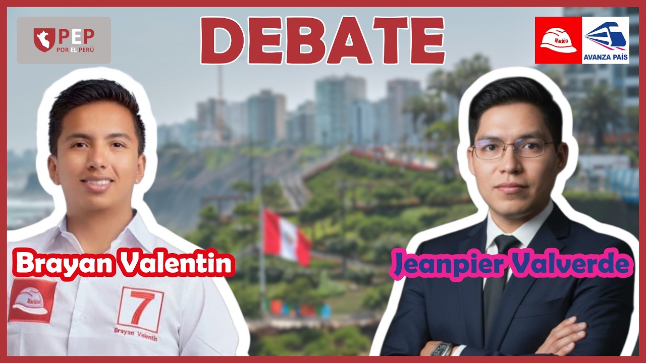 Brayan Valentin y Jeanpier Valverde Candidatos a Diputados - Debate | Conoce Tu Voto EP 22
