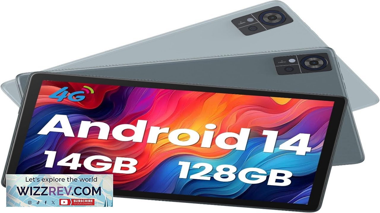 2025 Latest Android 14 Tablet 4G Cellular 5G WIFI Tablet 14GB RAM(8GB+6GB)+128GB Review