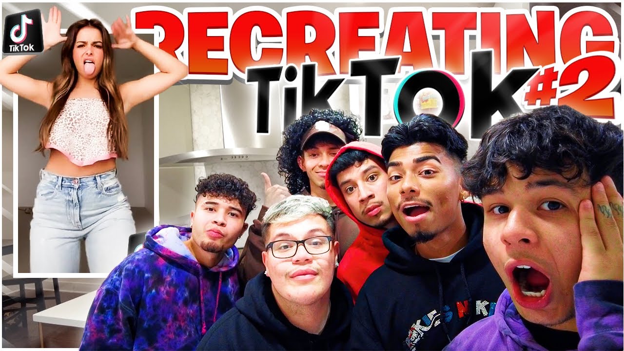 RE-CREATING TIKTOKS CHALLENGE (PART 2) w/ Santea, Jayco, Gero, Kev & Rey