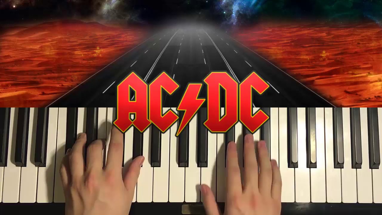 HOW TO PLAY - AC/DC - Highway To Hell (Piano Tutorial Lesson)
