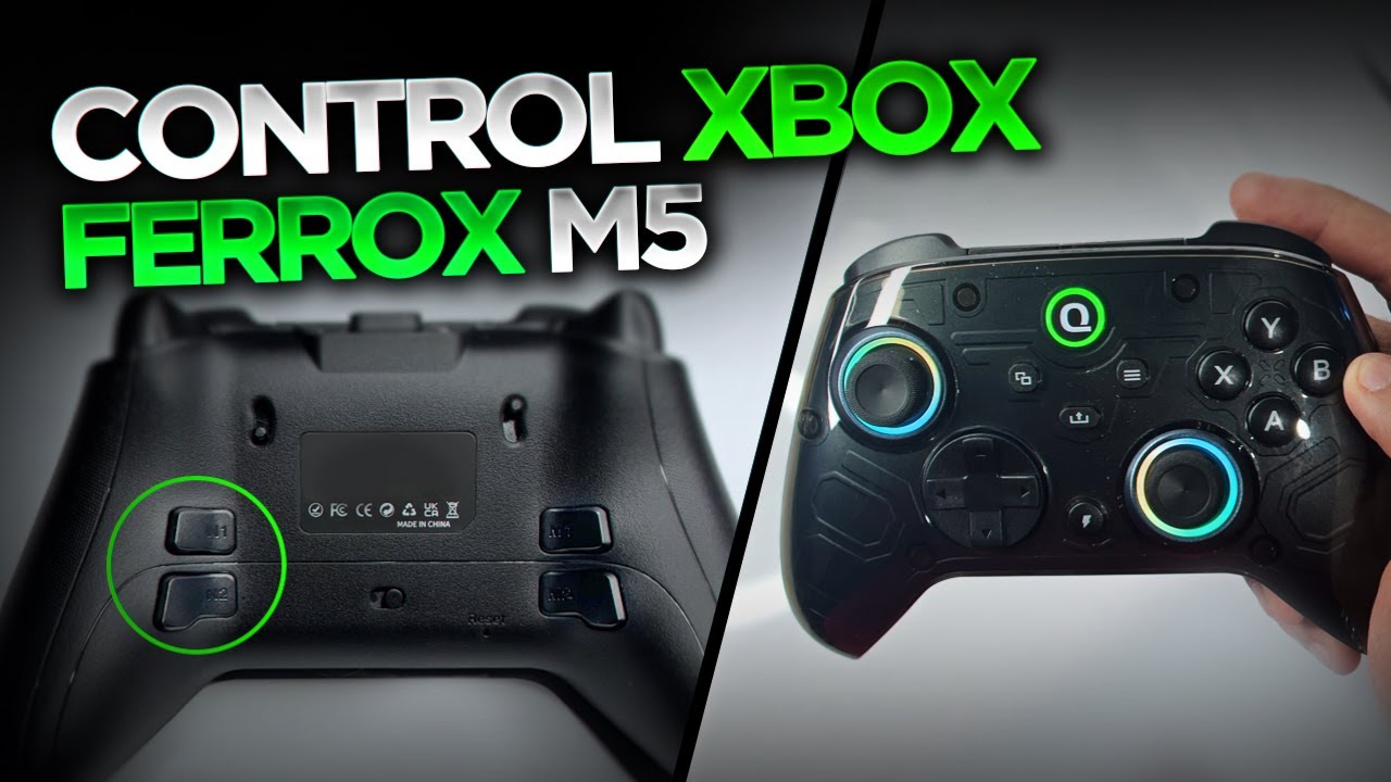 Este control lo tiene TODO y sirve con Xbox, PC y Switch / QRD Ferrox M5 [REVIEW]