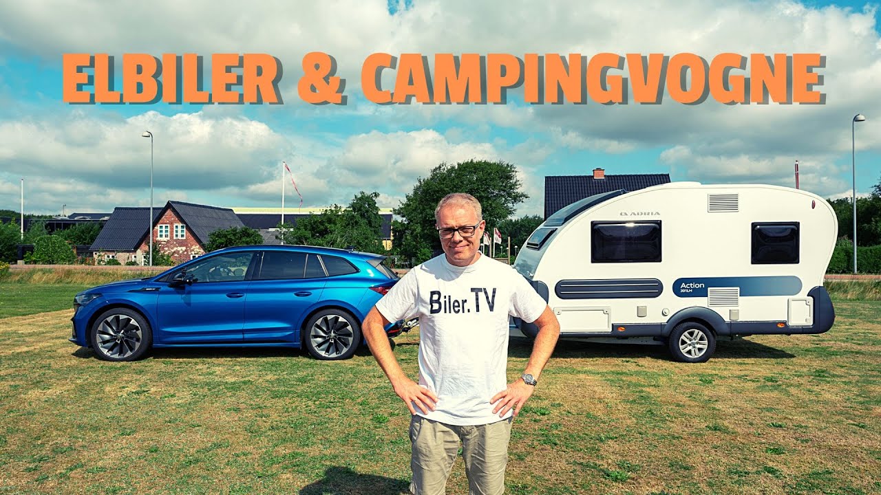 Campingvogn efter elbil - HVOR MEGET RÆKKEVIDDE MISTER MAN?